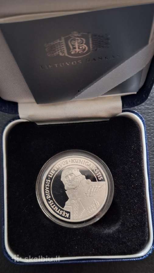 50litu moneta Kestutis 1999m