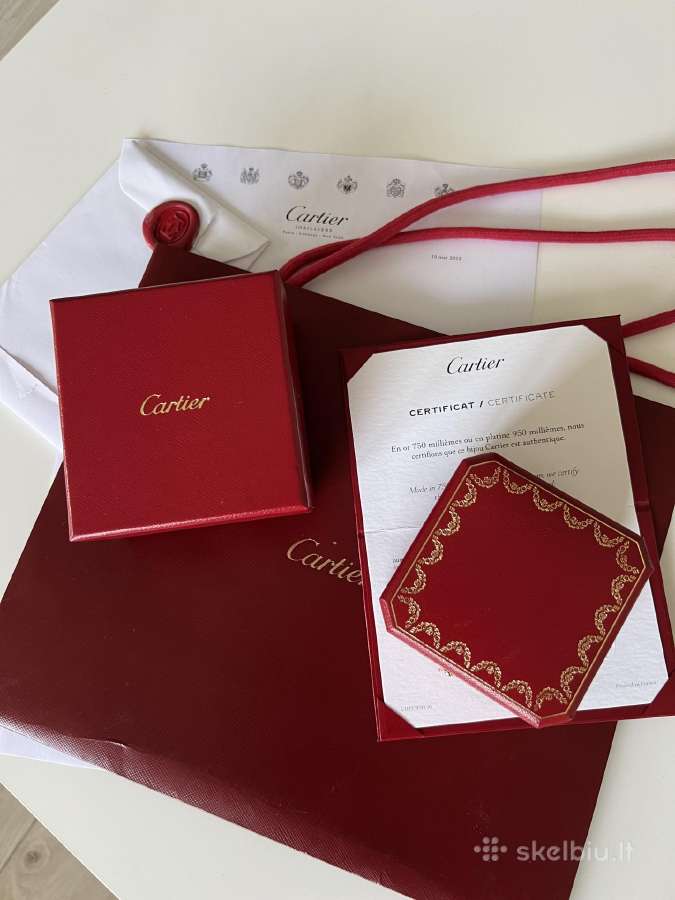Originalus Cartier Trinity žiedas - nuotraukos Nr. 3