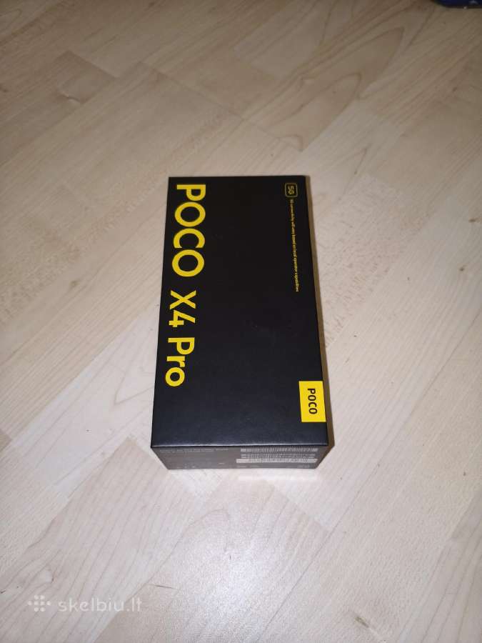 Poco X4 Pro 5G 256 GB Laser Black