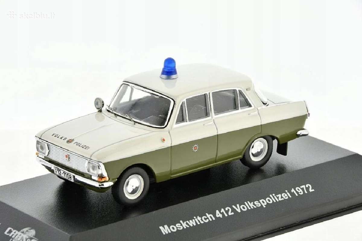 Moskvich 412 Polizei