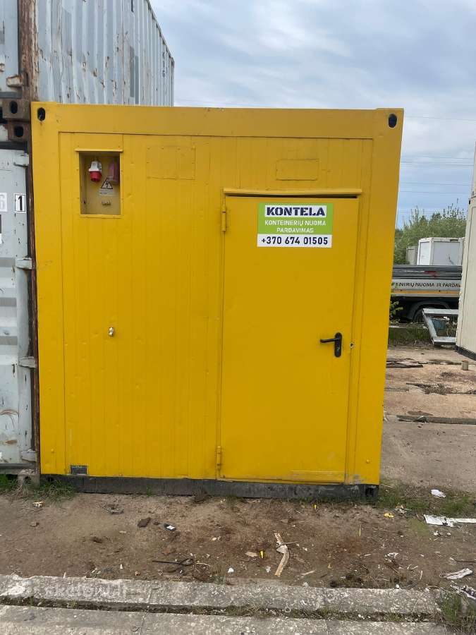 Buitinis konteineris / vagonēlis statybininkams