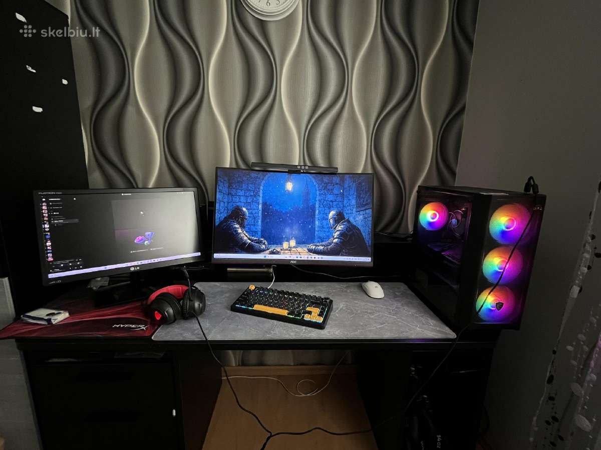 Parduodu galingą gaming setupą