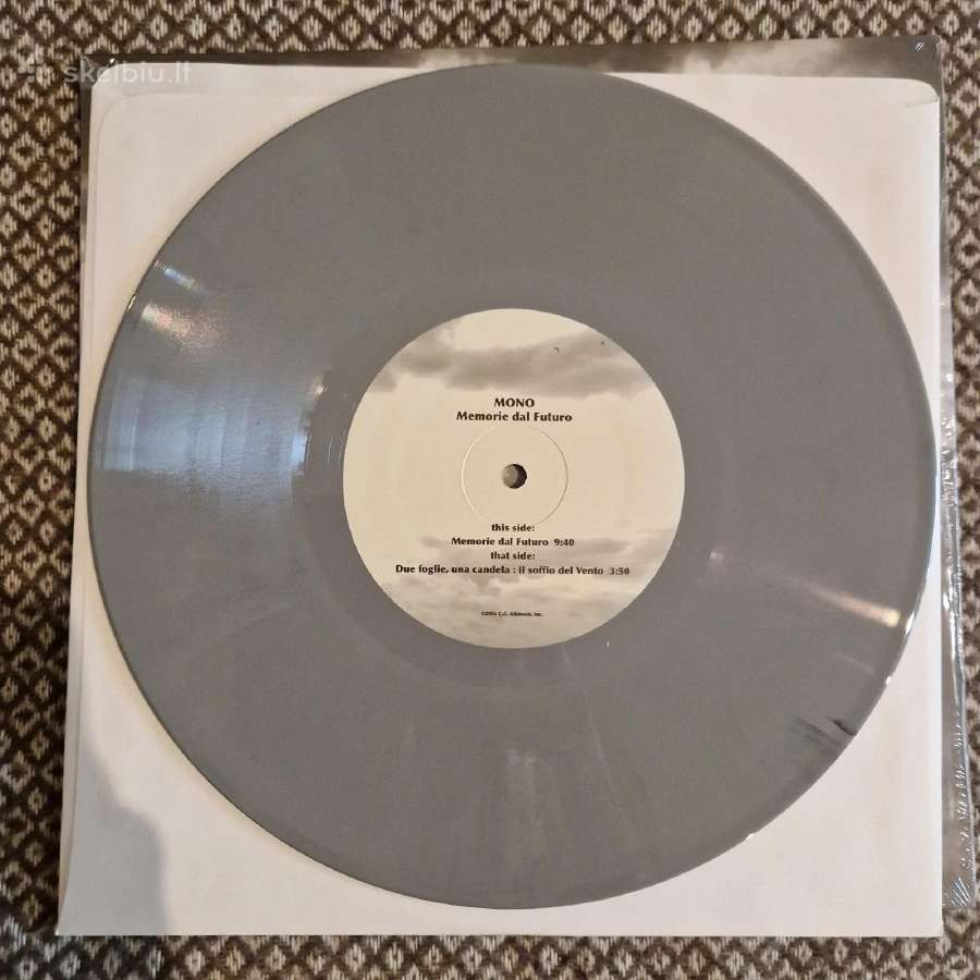 Mono - Memorie Dal Futuro / Vinyl 10" limited on G - nuotraukos Nr. 3
