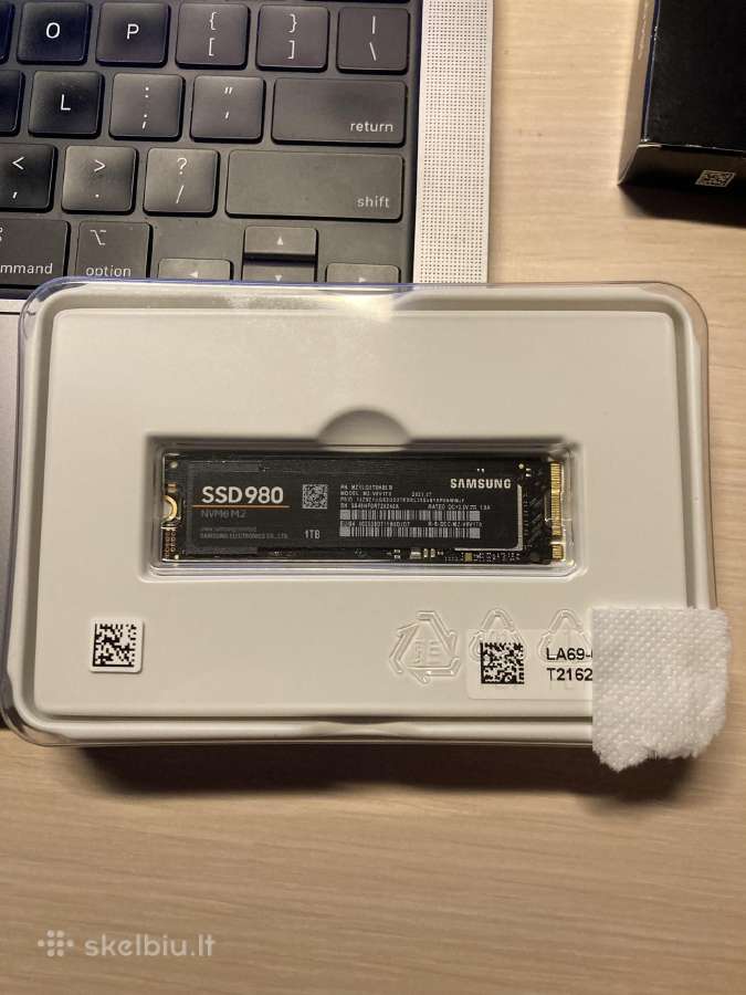 Samsung SSD 980 1tb Nvme M.2 - nuotraukos Nr. 2
