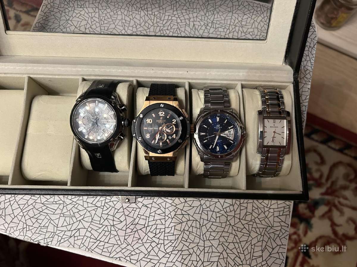 Festina, Hublot, Casio, Romanson