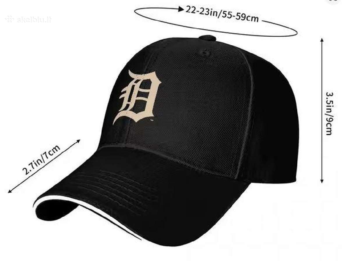 Detroit Tigers beisbolo kepurele - nuotraukos Nr. 3
