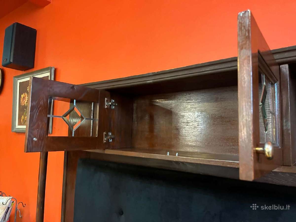Unikalus senovinis baldas, indauja ir sofa viename - nuotraukos Nr. 4