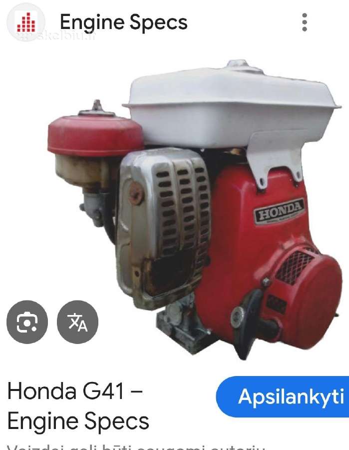 Pirktau hondos benzino bakelį - nuotraukos Nr. 3