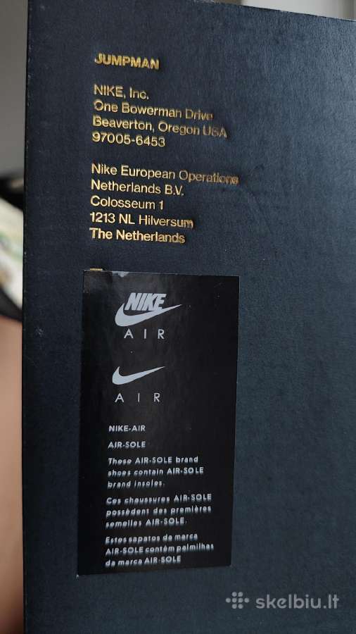Parduodami Nike Air Jordan nauji sportiniai batai - nuotraukos Nr. 6