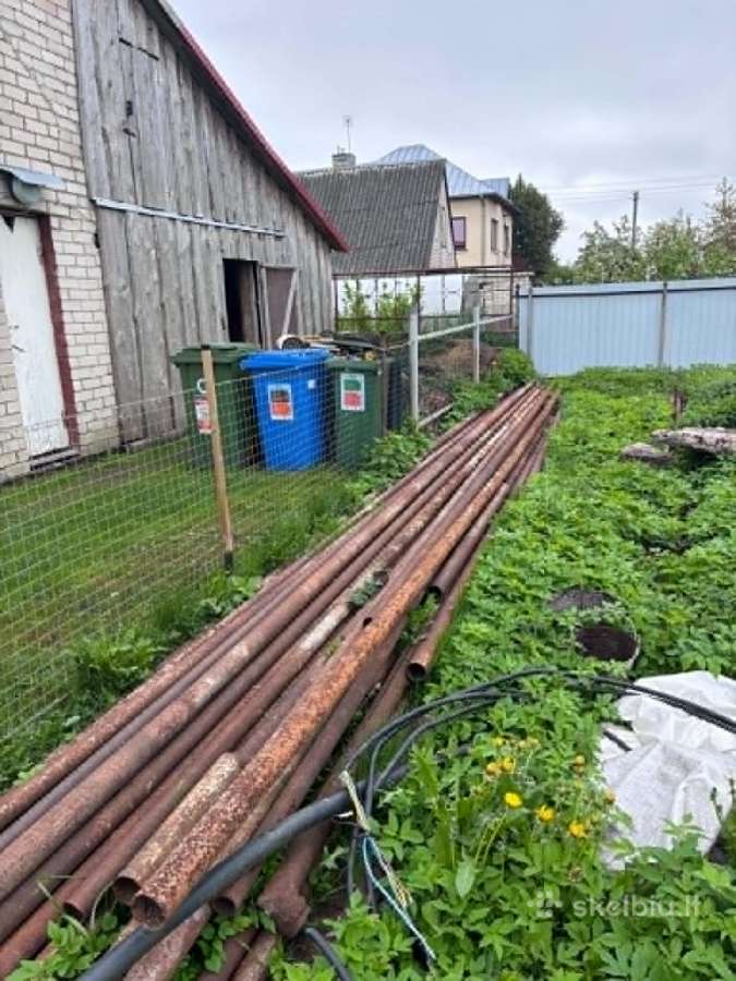 Parduodami metaliniai vamzdžiai