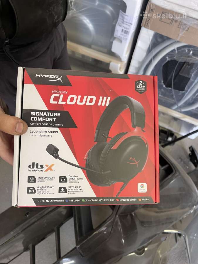 Hyperx cloud III ausinės