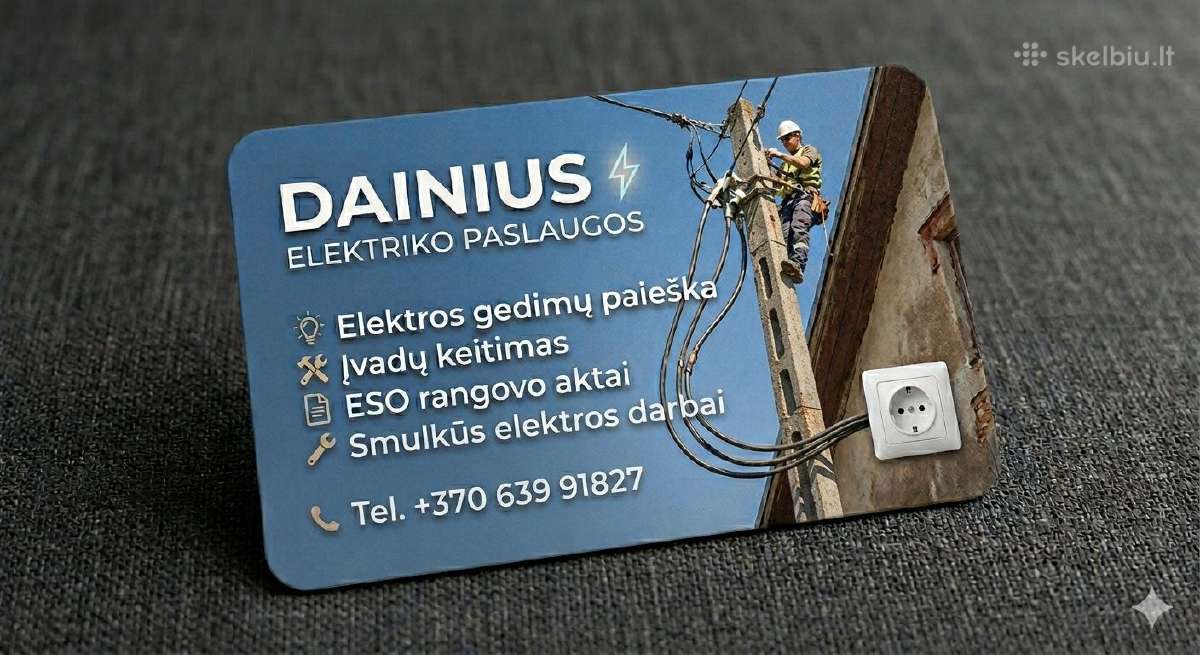 Elektros gedimai ir Eso įvadai