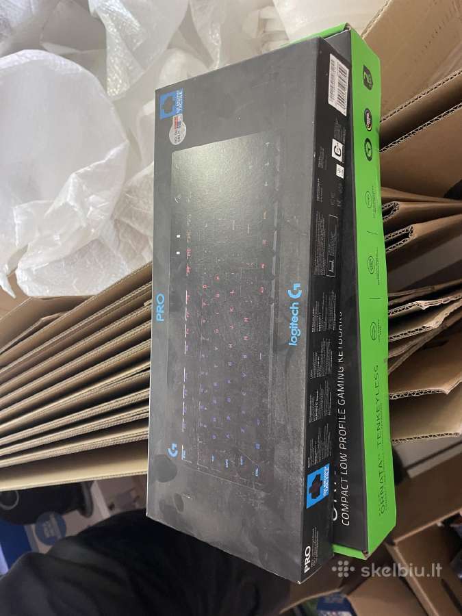 Logitech pro klaviatūra