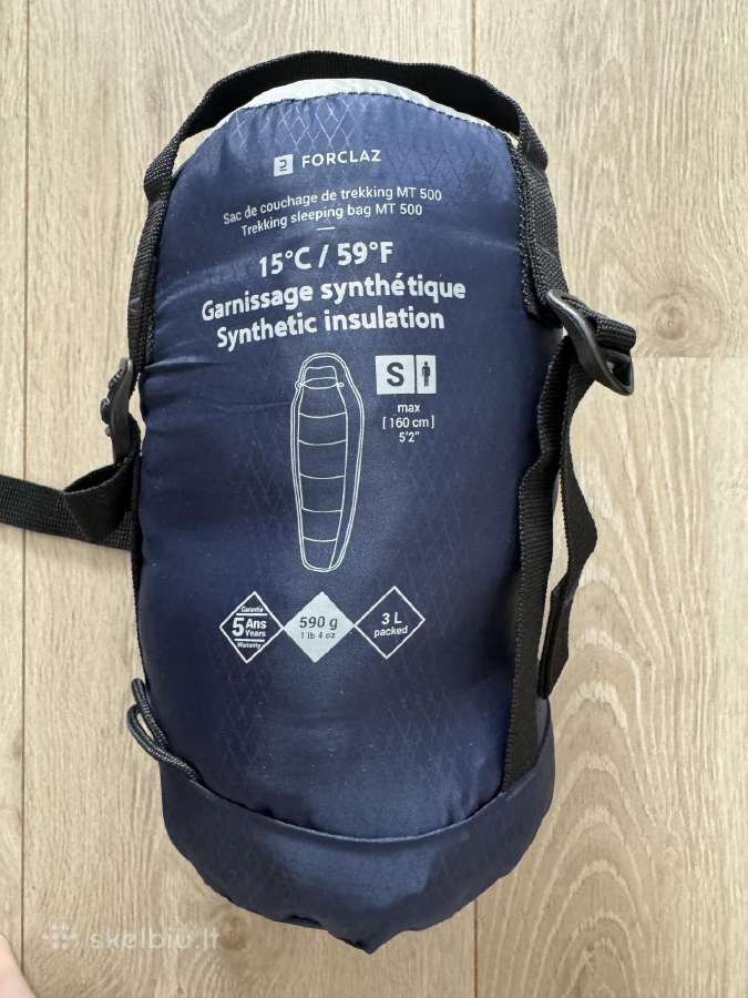 Miegmaišis Forclaz Trek 500 15c S