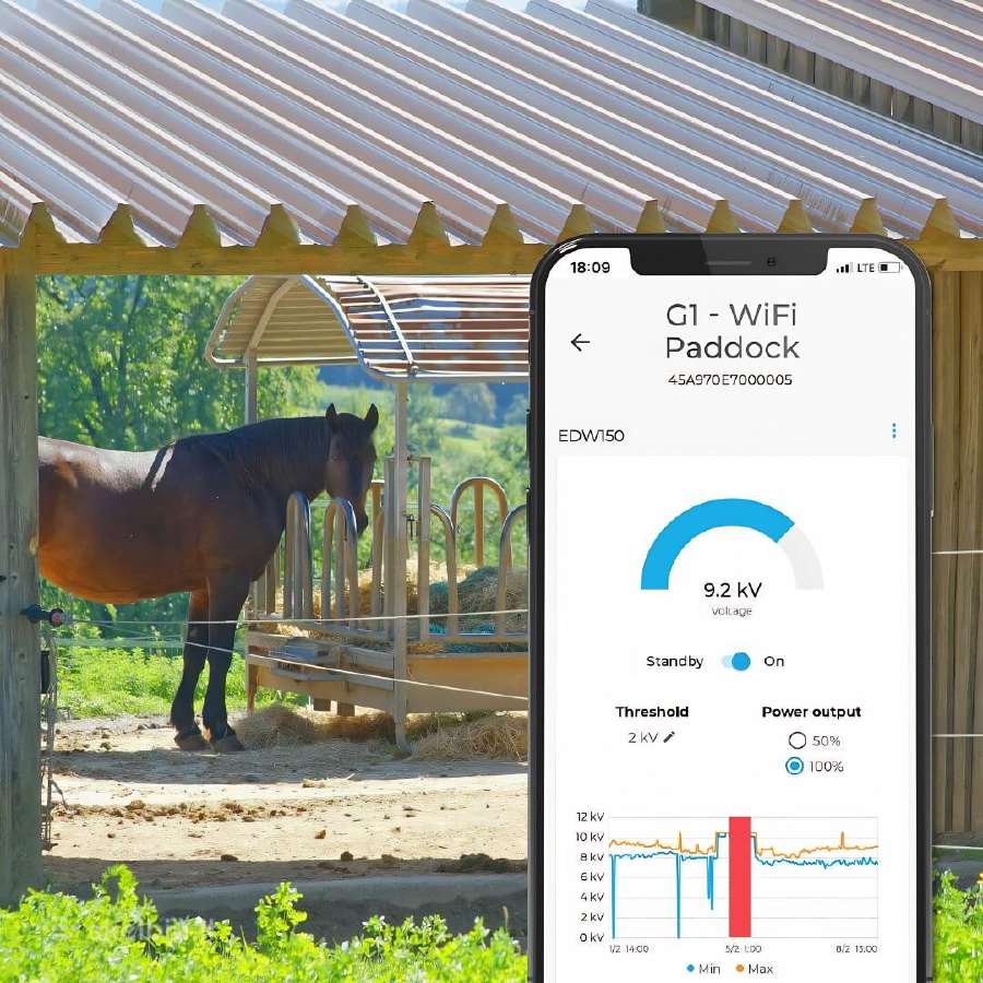 Elektrinis piemuo Fencee Smart Duo Edw150 su Wi-fi - nuotraukos Nr. 6
