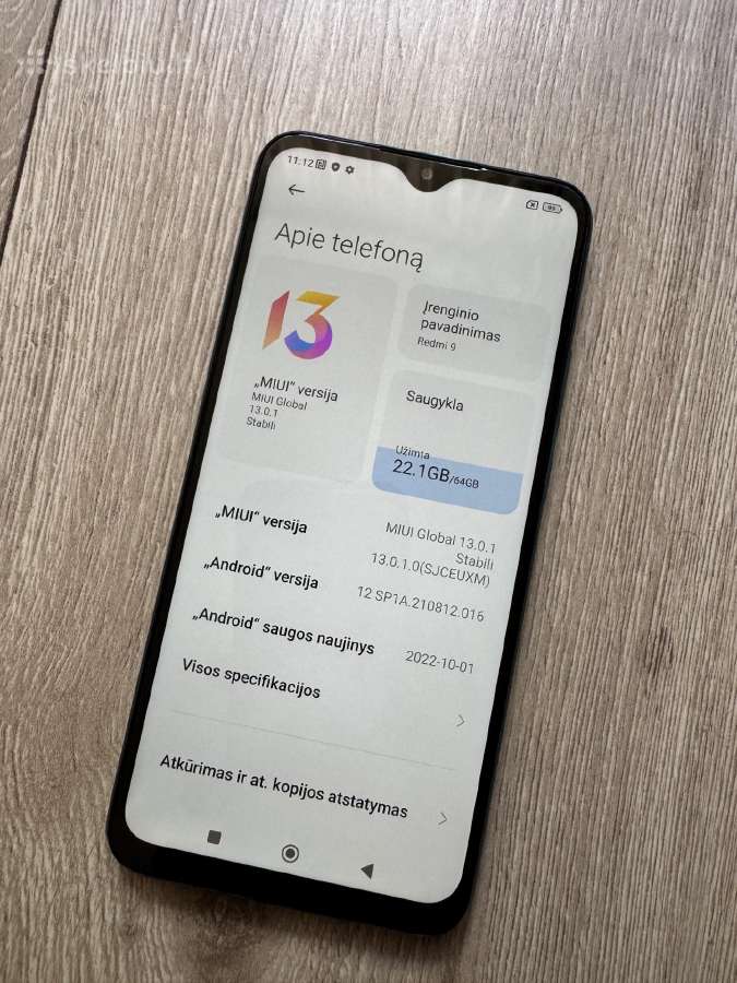 Xiaomi Redmi 9 - nuotraukos Nr. 8