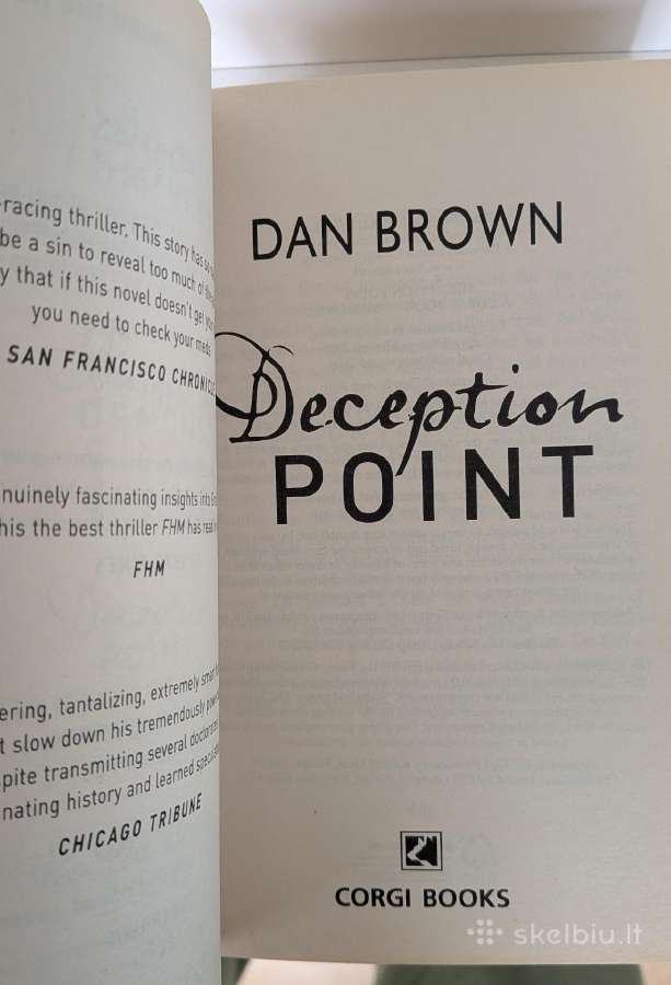 Deception point - nuotraukos Nr. 4