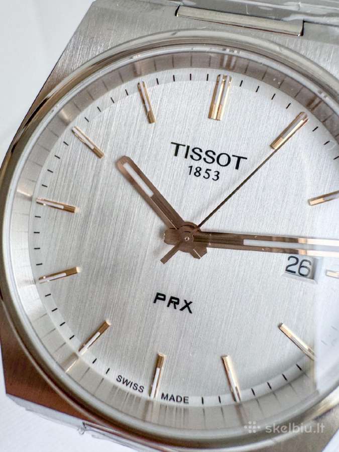 Naujas! Tissot Prx Silver 40 mm