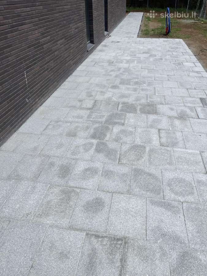 Natūralaus granito plokštės 6 cm storio grindiniui - nuotraukos Nr. 4