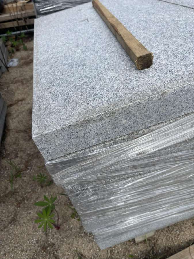Natūralaus granito plokštės 6 cm storio grindiniui - nuotraukos Nr. 7