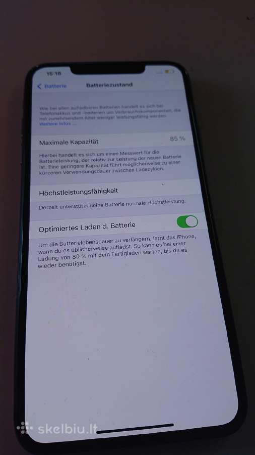 Parduodu iphon Max XS 256-14, 7 - nuotraukos Nr. 4