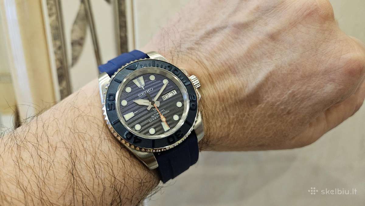 Nauji automatiniai laikrodžiai, 40mm (Seiko mod.) - nuotraukos Nr. 2