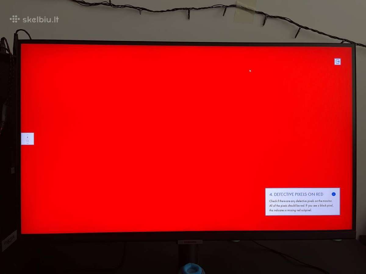 Samsung Monitorius 27" 2k raiška 2560x1440 Qhd - nuotraukos Nr. 4
