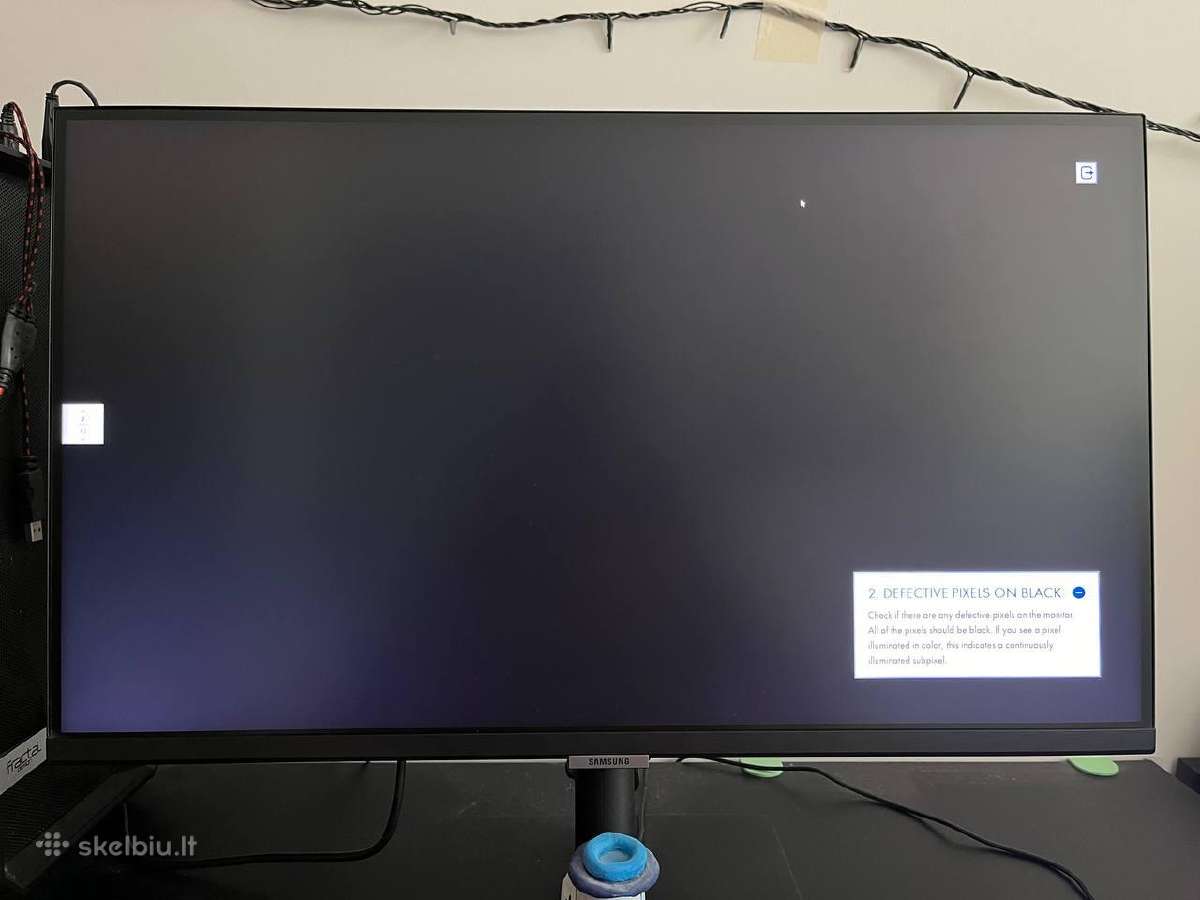 Samsung Monitorius 27" 2k raiška 2560x1440 Qhd - nuotraukos Nr. 6