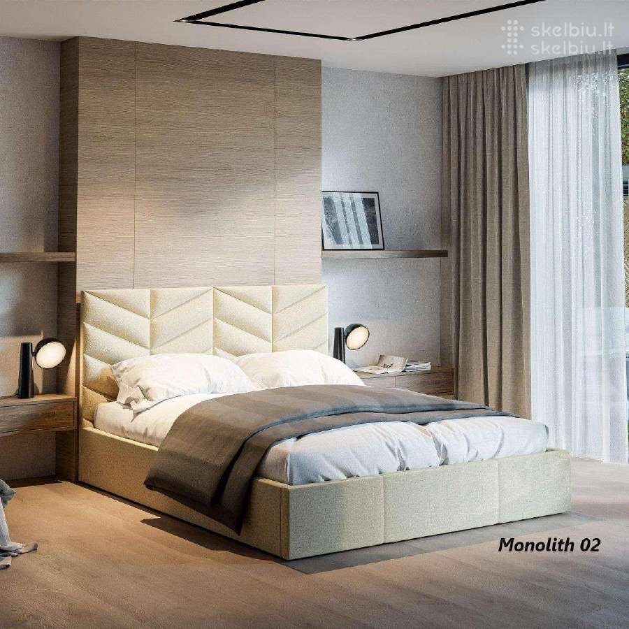 Lova su patalynės dėže 160x200 599€