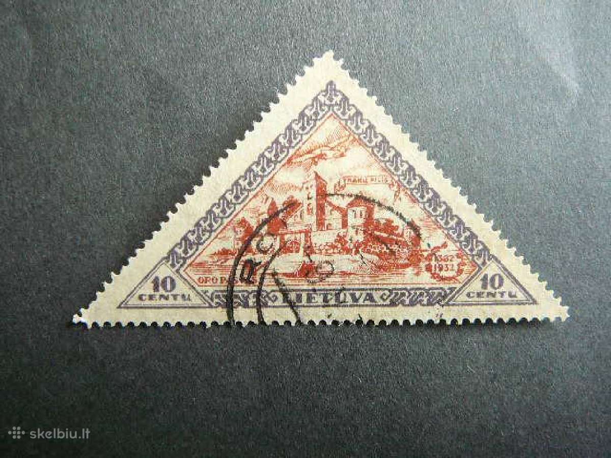 Lektuvai Septyndieniai Lietuva 1933 10ct lit349aa