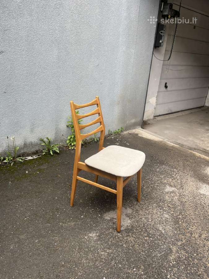 Vintažinės mid century bukmedžio kėdės - nuotraukos Nr. 6