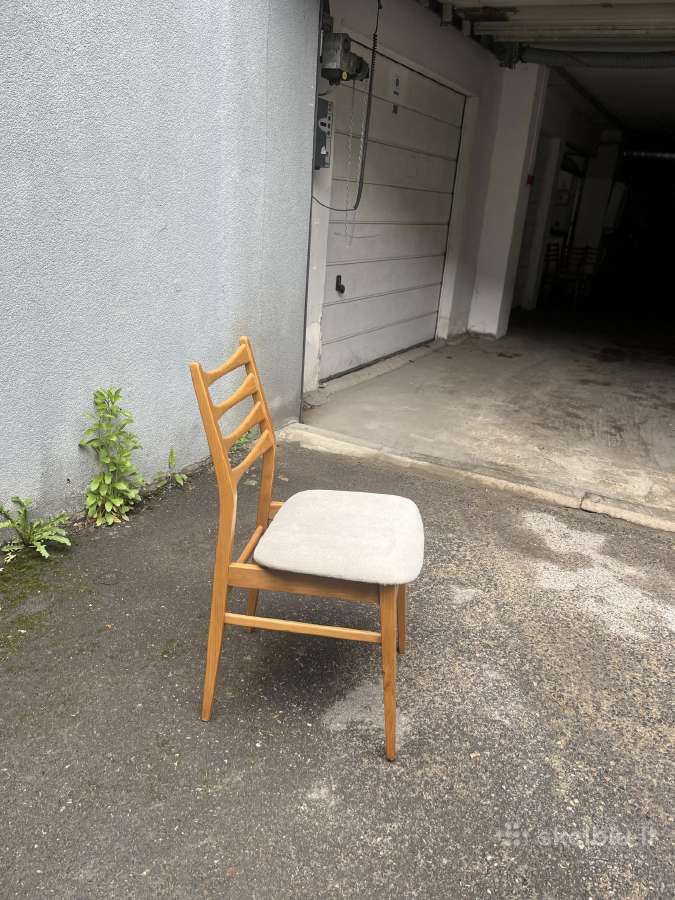 Vintažinės mid century bukmedžio kėdės - nuotraukos Nr. 7