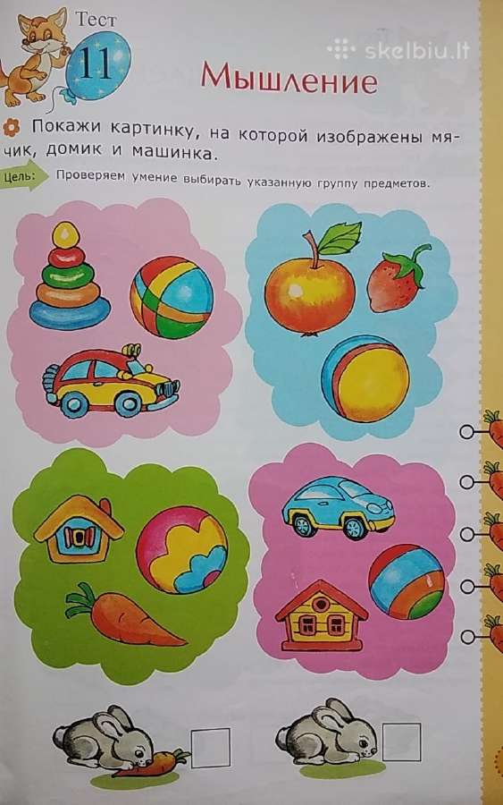 Testai nustatyti vaiko išvystymą.dėmesys Mąstymas - nuotraukos Nr. 11