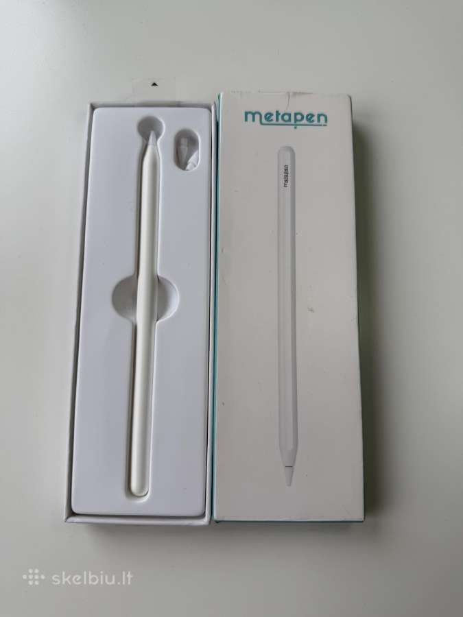 Metapen A14 kaip Apple Pencil pieštukas