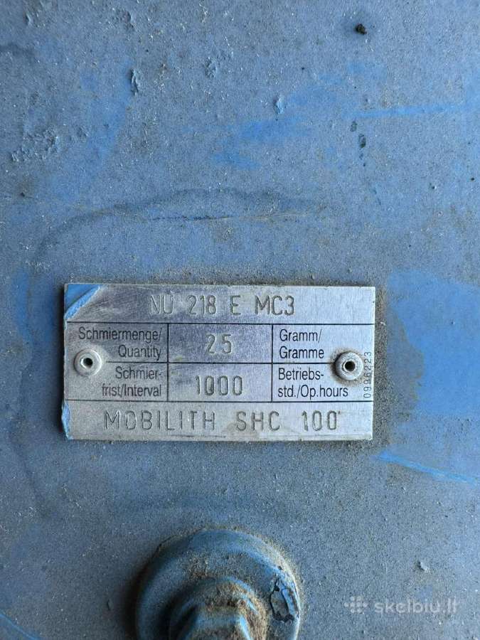 Elin Ebg 710 kw trifazis elektromotoras 6000v - nuotraukos Nr. 5