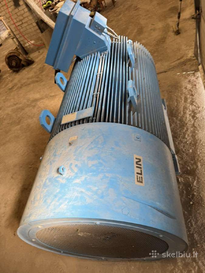 Elin Ebg 710 kw trifazis elektromotoras 6000v - nuotraukos Nr. 4