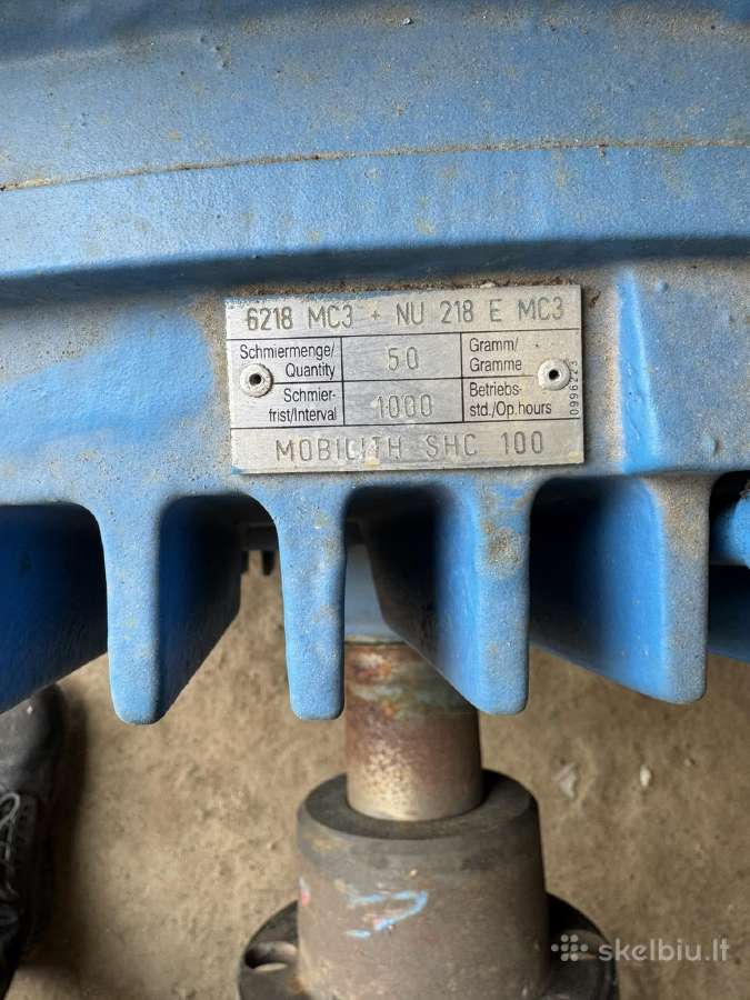 Elin Ebg 710 kw trifazis elektromotoras 6000v - nuotraukos Nr. 6