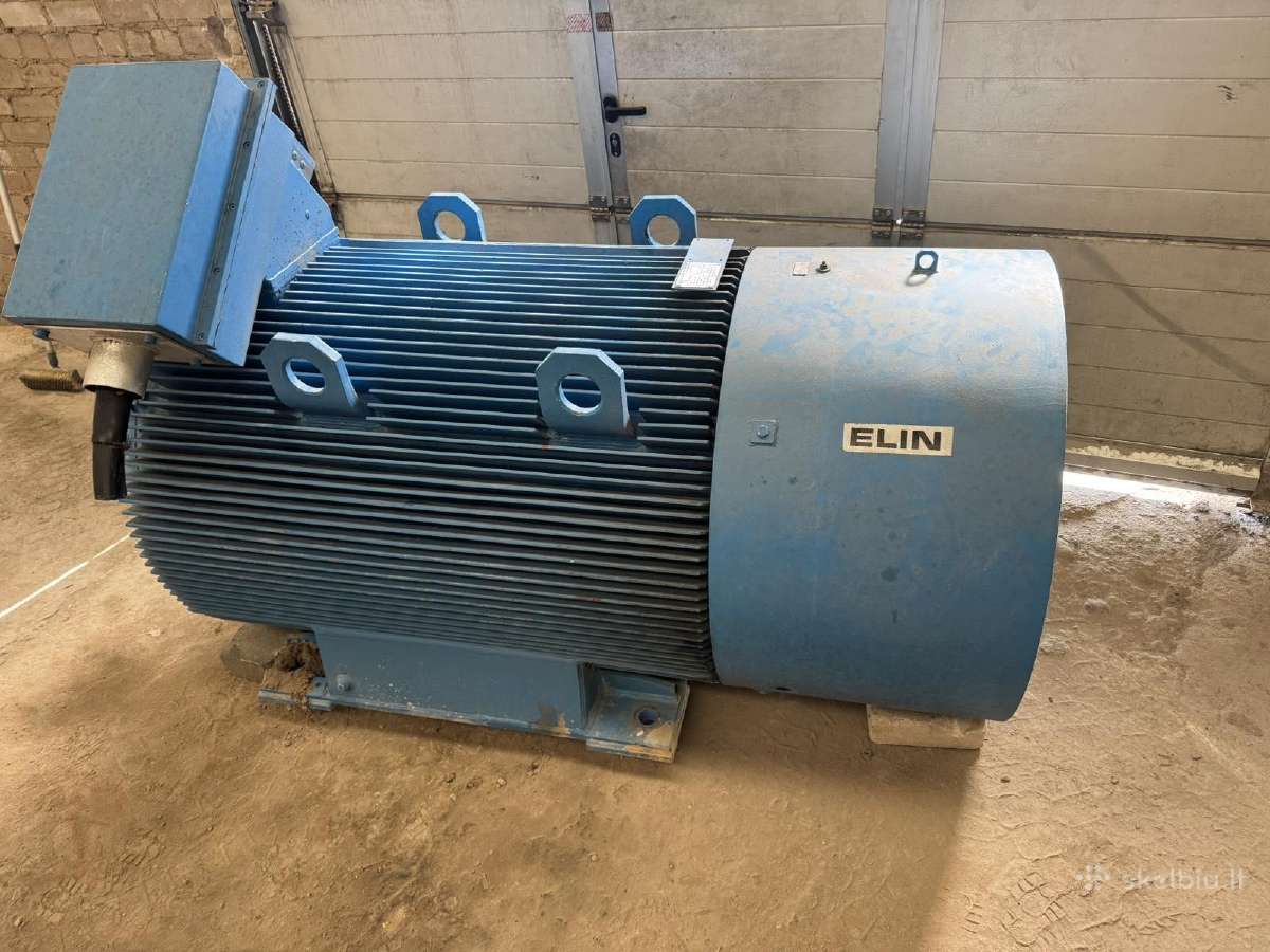 Elin Ebg 710 kw trifazis elektromotoras 6000v