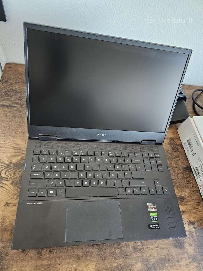 Hp Omen 15 16/512/3060 6gb dužes ekranas
