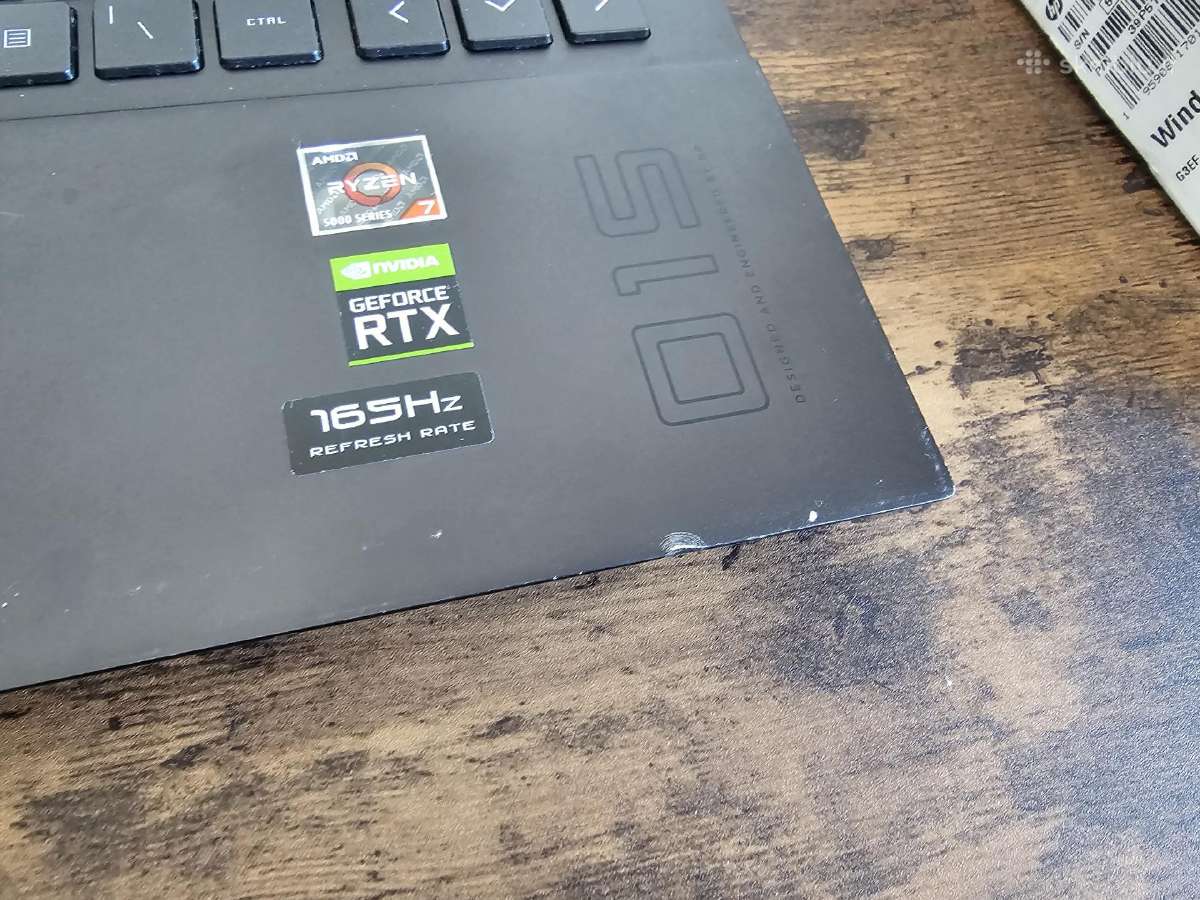 Hp Omen 15 16/512/3060 6gb dužes ekranas - nuotraukos Nr. 5