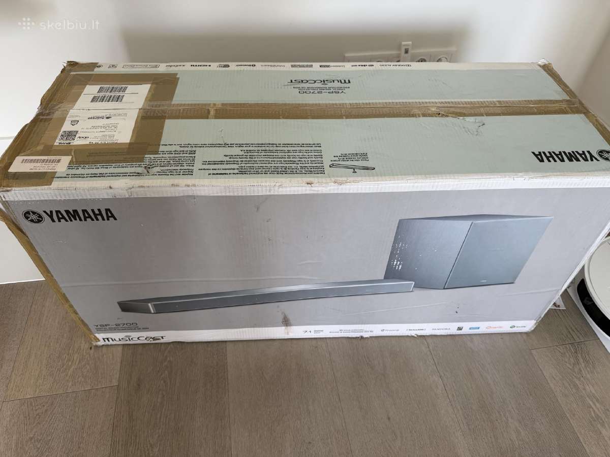 Kolonele Soundbar Yamaha Ysp 2700 - nuotraukos Nr. 7