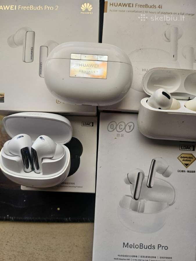 Qcy melobuds pro ldac hi-res enc 6mic - nuotraukos Nr. 2