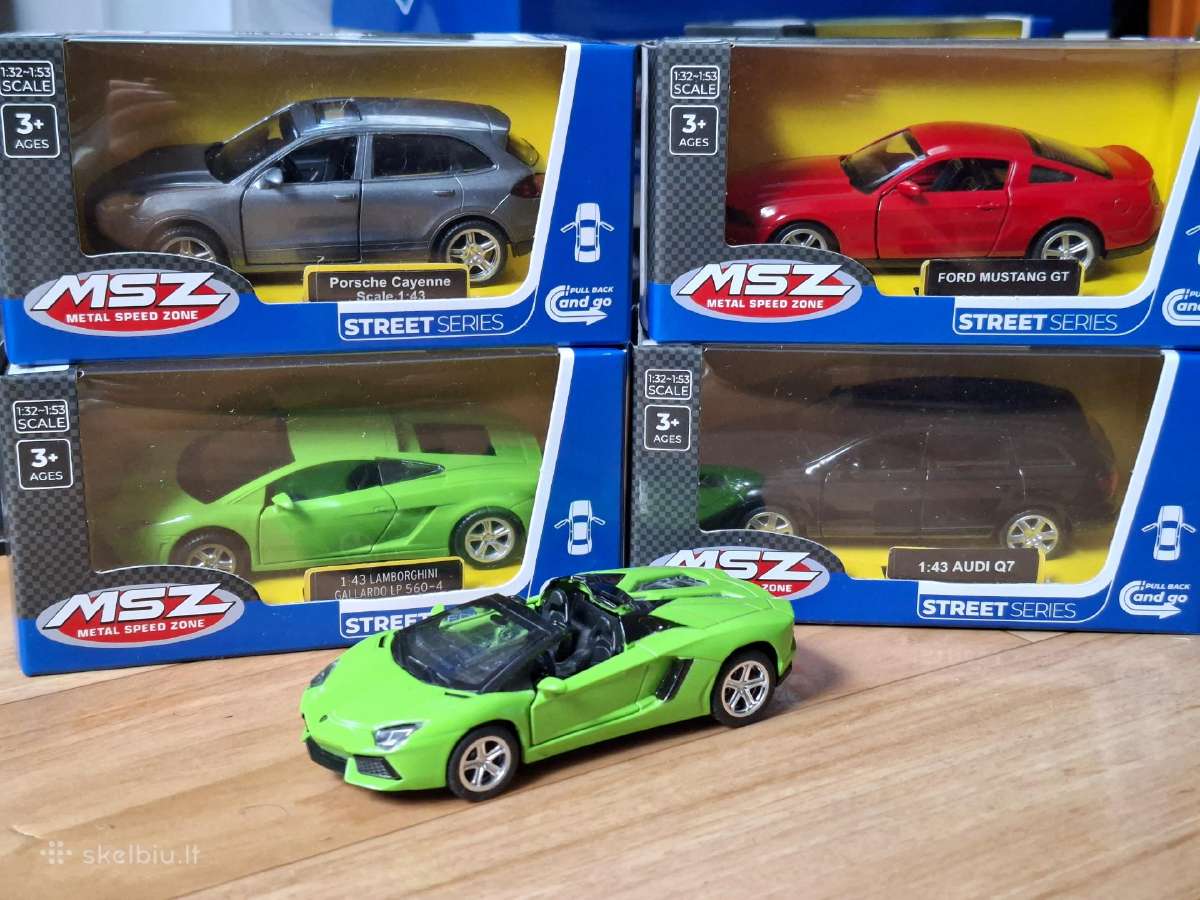1:43 modelių rinkinys