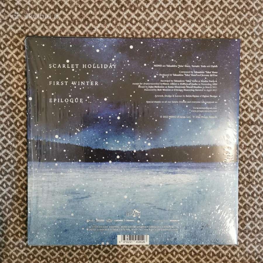 Mono – Scarlet Holliday / Vinyl 10" Ep on Dahm's F - nuotraukos Nr. 3