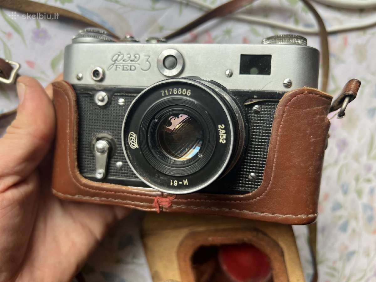 Fotoaparatas Fed-3 - nuotraukos Nr. 3