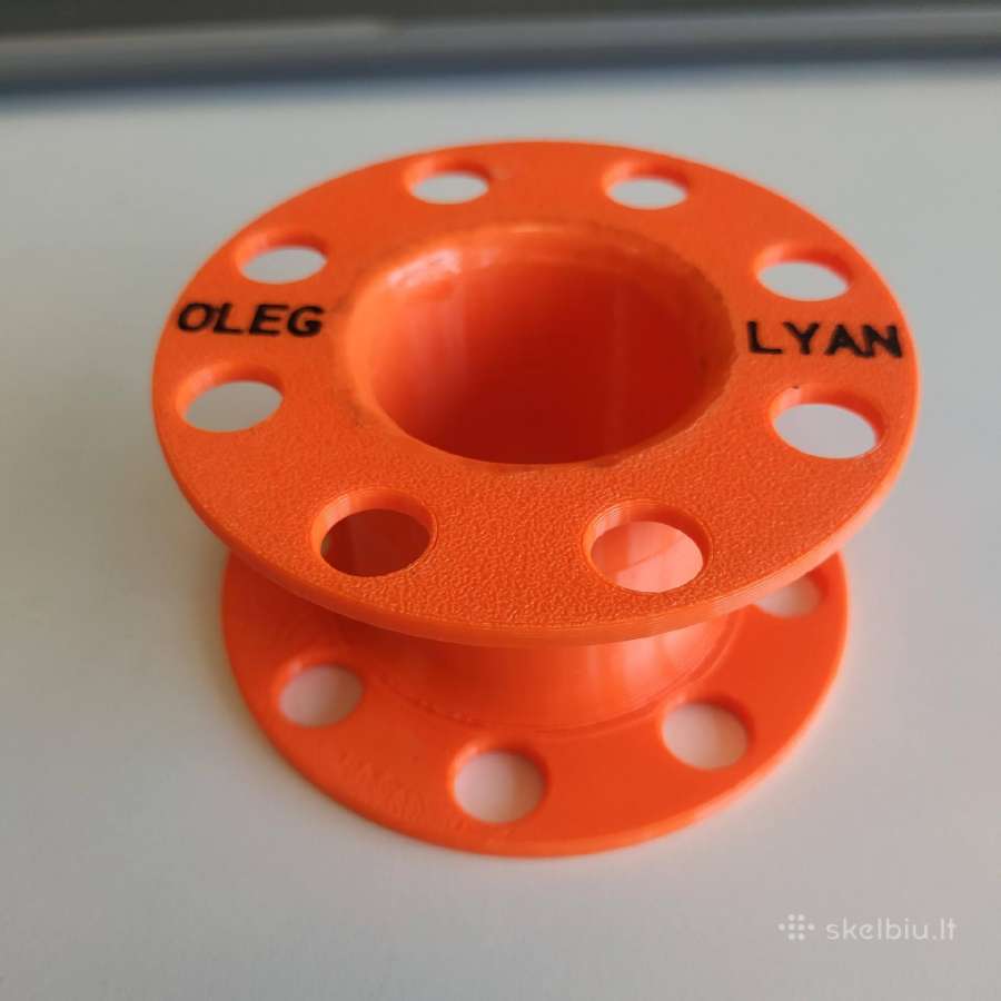 Nardymo ritė 3D spausdinta ir suviniota - nuotraukos Nr. 2