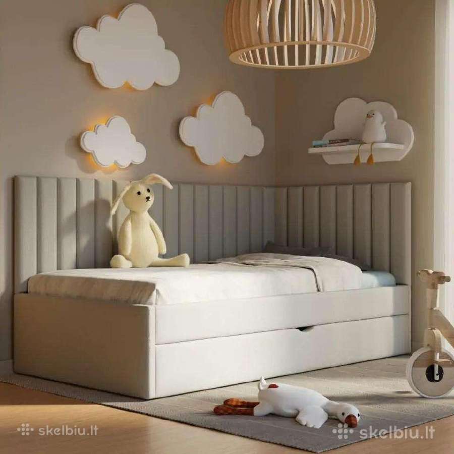 Vaikiška lova Nico Vilnius 80x200 nuo 700€