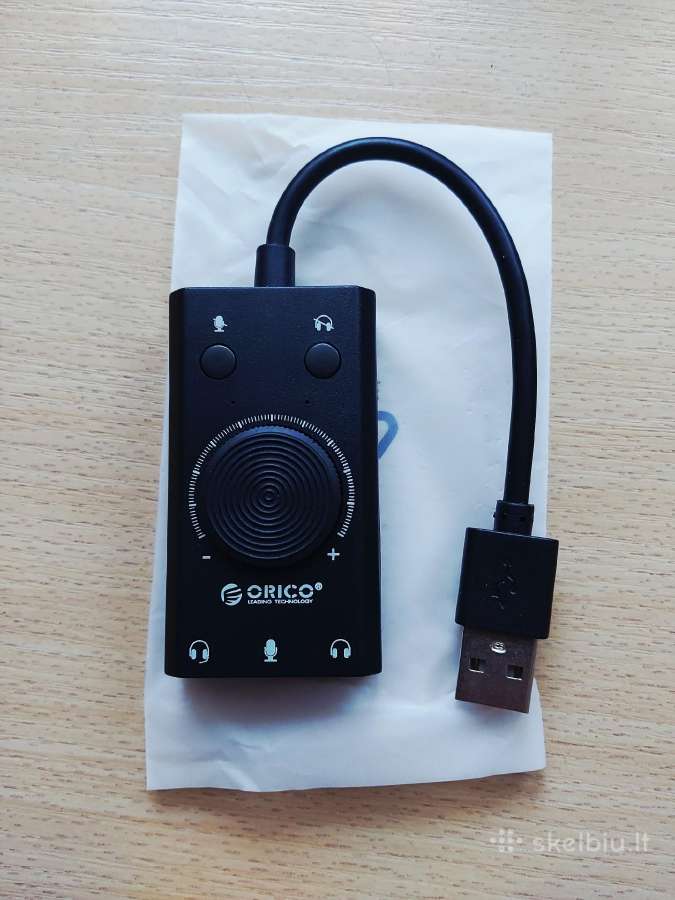 Išorinė Usb garso plokštė Orico Sc2