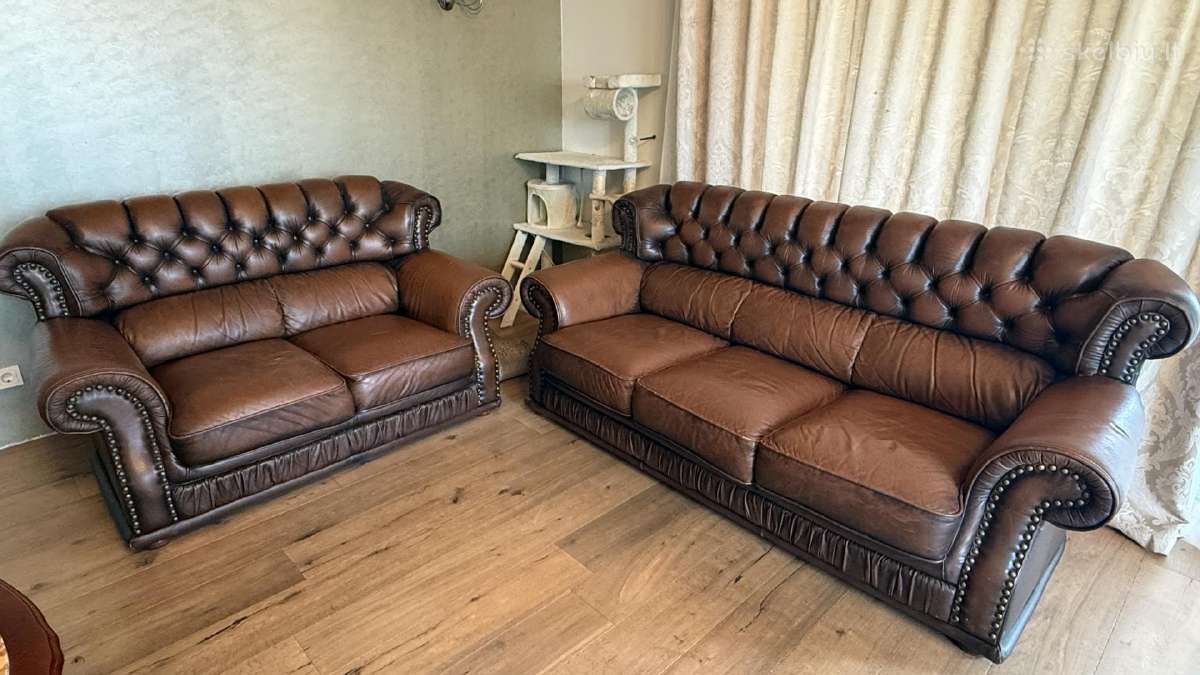 Chesterfield odinės sofos