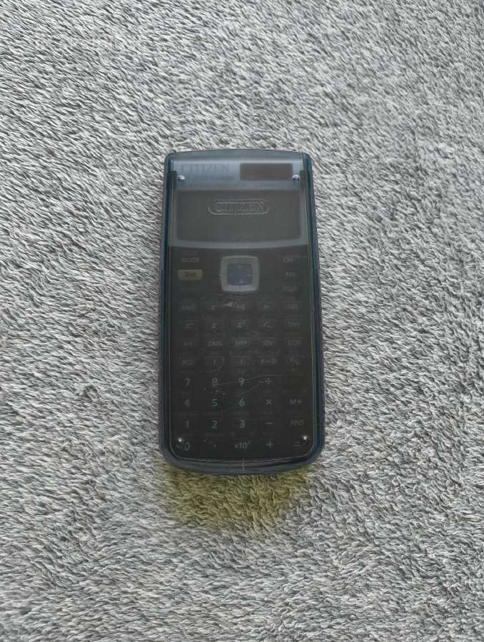 Skaičiuotuvas Citizen Sr-270x College (Su dėklu) - nuotraukos Nr. 3